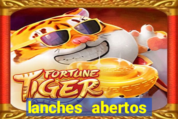 lanches abertos agora perto de mim